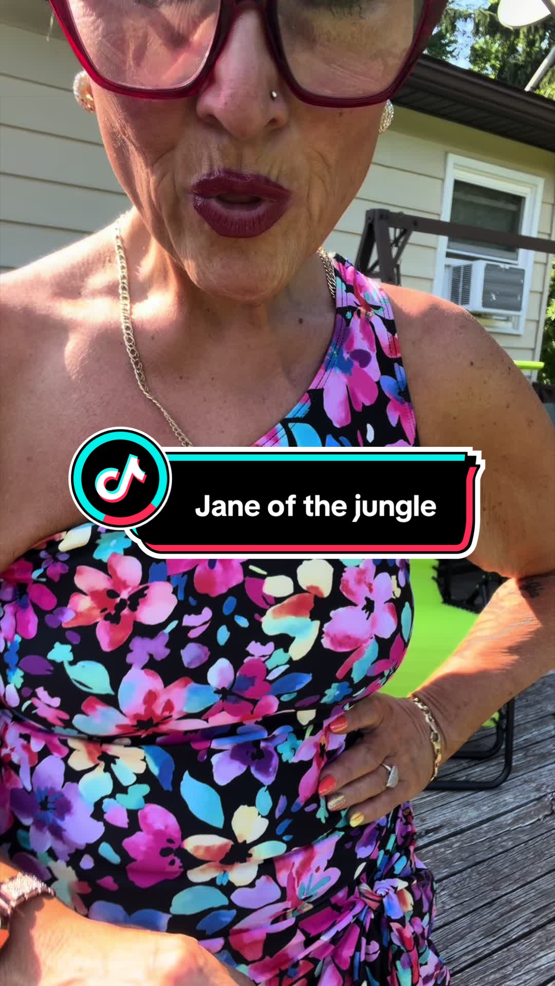 TikTok post by @justareviewforyou for Tempt Me Swimsuits. Caption reads: [...] #OnePieceSwimsuit #SummerStyle@Tempt Me....