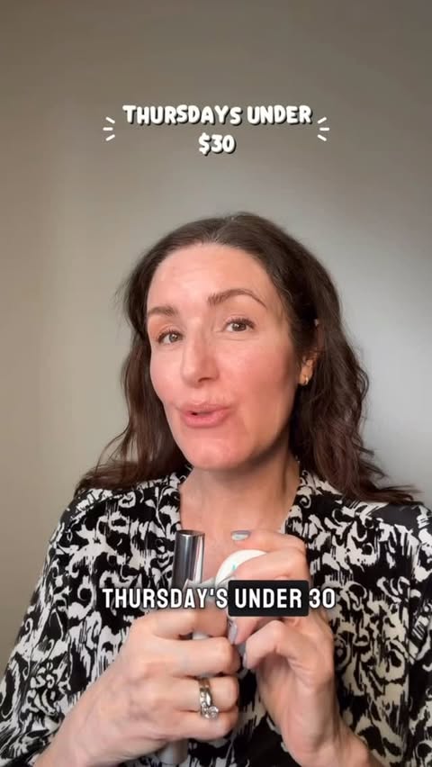 Instagram post by @evolvingover50 for RoC Skincare. Caption reads: Dry, mature skin friends, this one’s for you 🤍 If....