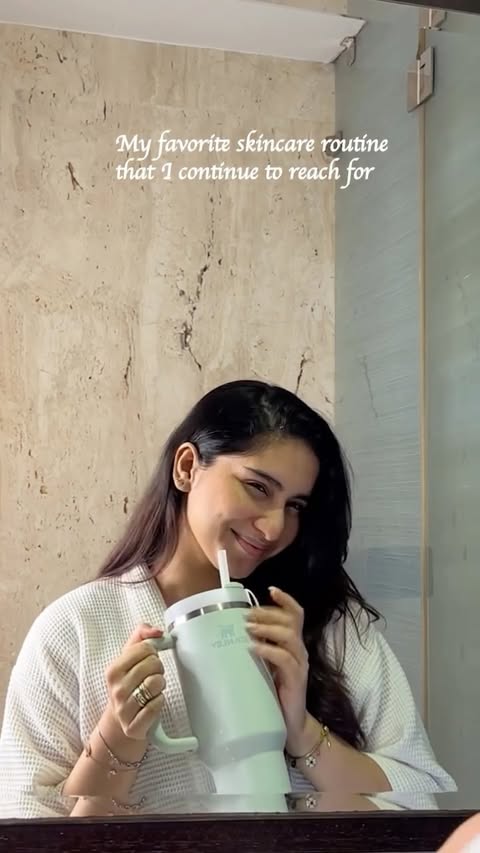 Instagram post by @giaguptaaa for Cetaphil. Caption reads: Not me finally realizing that skincare doesn’t....