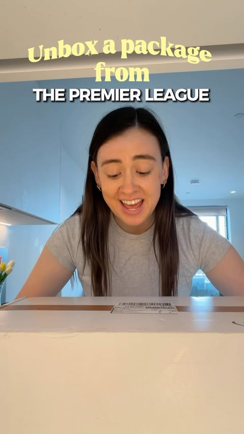 Instagram post by @ally.flan for Premier League. Caption reads: [...] have ever gotten! Thank you so much....