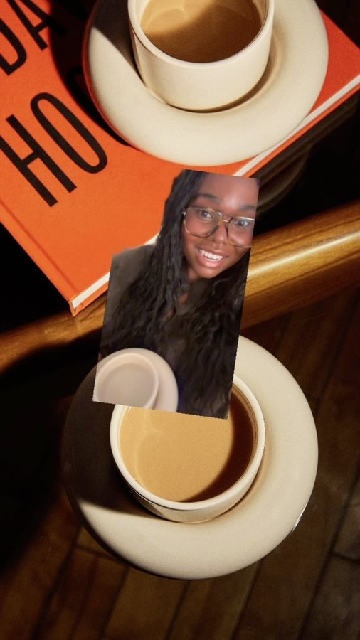 Instagram post by @tariro.makoni for Into The Gloss. Caption reads: You don’t have to throw your own cup and saucer to....