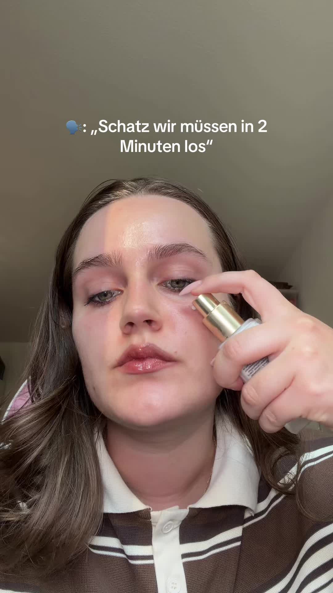 TikTok post by @lifestylaholic for Meroda Cosmetics. Caption reads: [...] #meroda #foundation @Meroda Cosmetics.