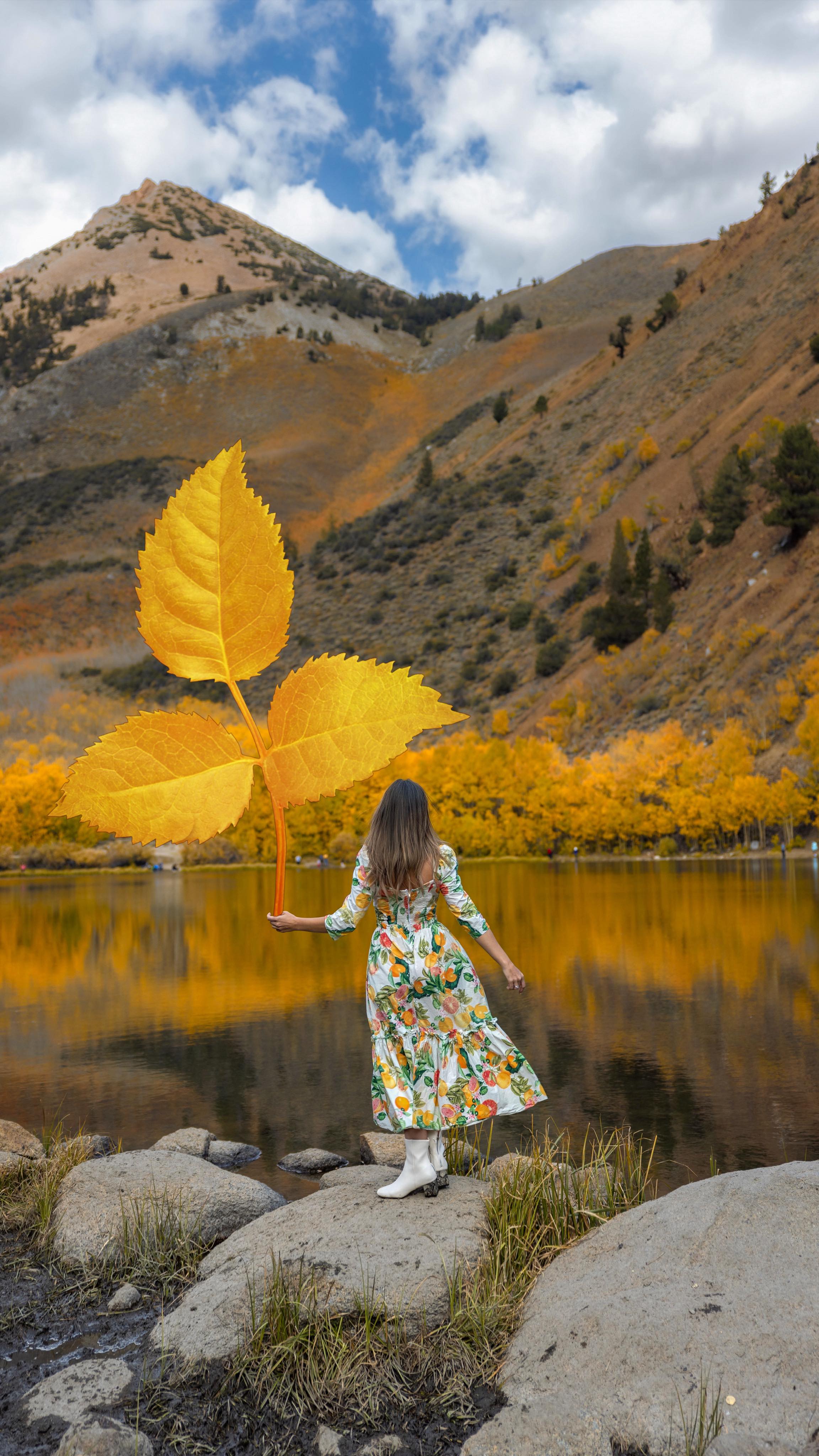 Instagram post by @asyatravels for Picsart. Caption reads: Are you ready for fall? Here are 3 fun and easy....