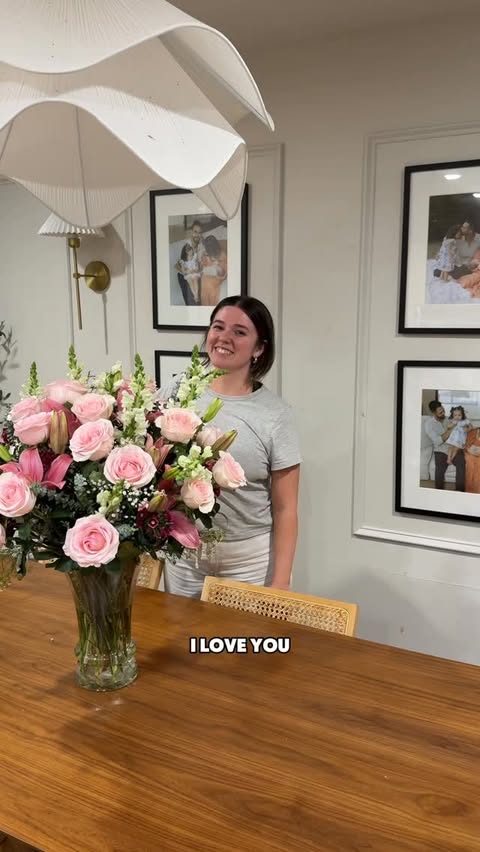 Instagram post by @chrisgiglio1 for 1800Flowers. Caption reads: [...] early Mother’s Day flowers thanks to....