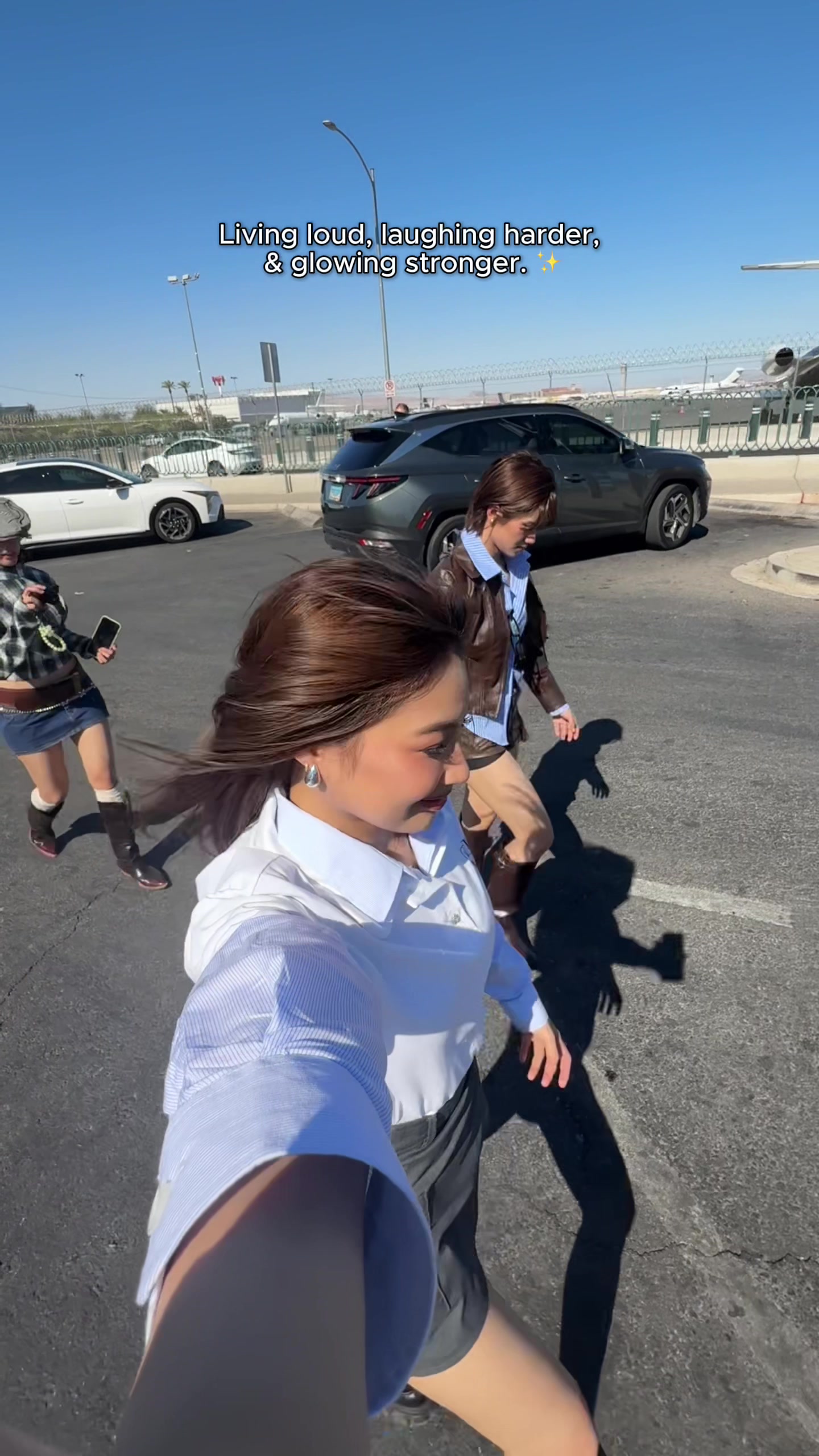 TikTok post by @bini_colet for Sunsilk. Caption reads: [...] what I love, with my people, and....