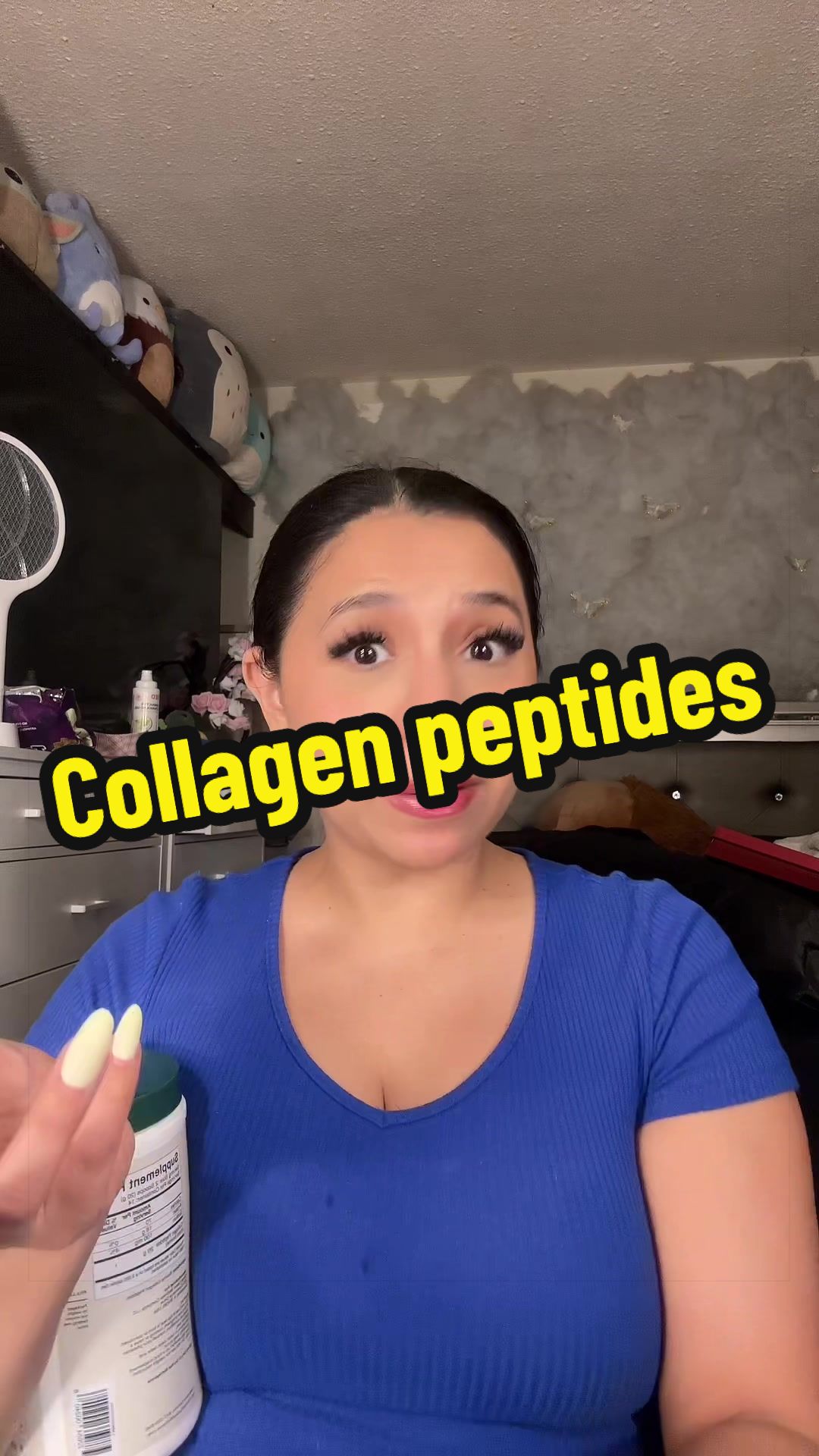 TikTok post by @alexiaalexiagym for Great Lakes Wellness. Caption reads: [...] #collagen #collagenpowder @Great Lakes....