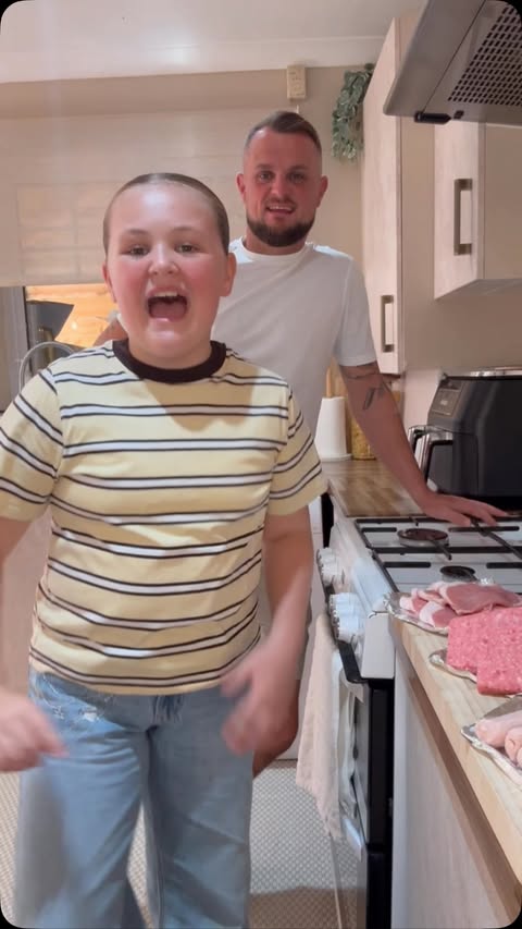 Instagram post by @daddy_and_carly for McCain Foods. Caption reads: Ad The perfect sunday Pilton breakfast with our....