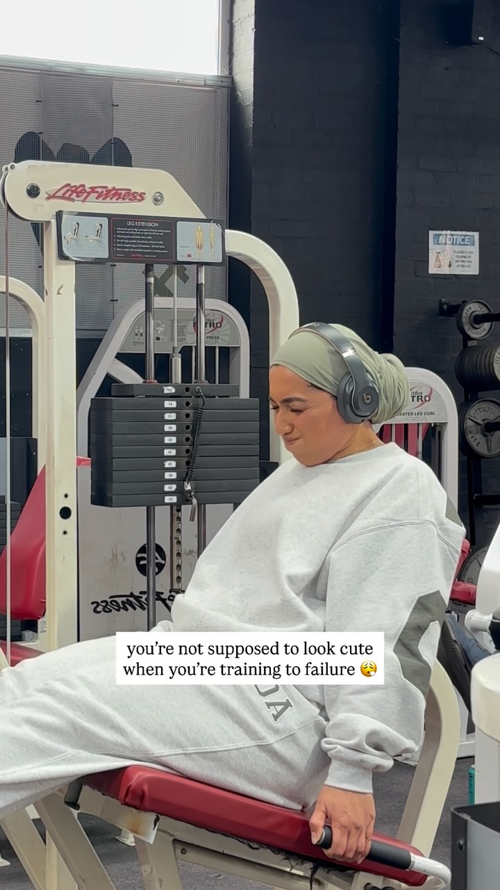 Instagram post by @aaliyah.unia for Beats by Dre. Caption reads: first week back on programme… and the training....