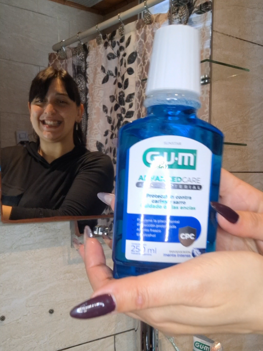 TikTok post by @paulaasantoro2 for ForMe Tips. Caption reads: Así son todas mis mañanas con #gumfm....