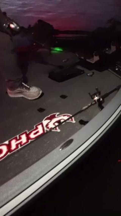 Instagram post by @randalltharp for ARK Rods. Caption reads: Day 2 on Lake Martin is in the books, and that’s a....