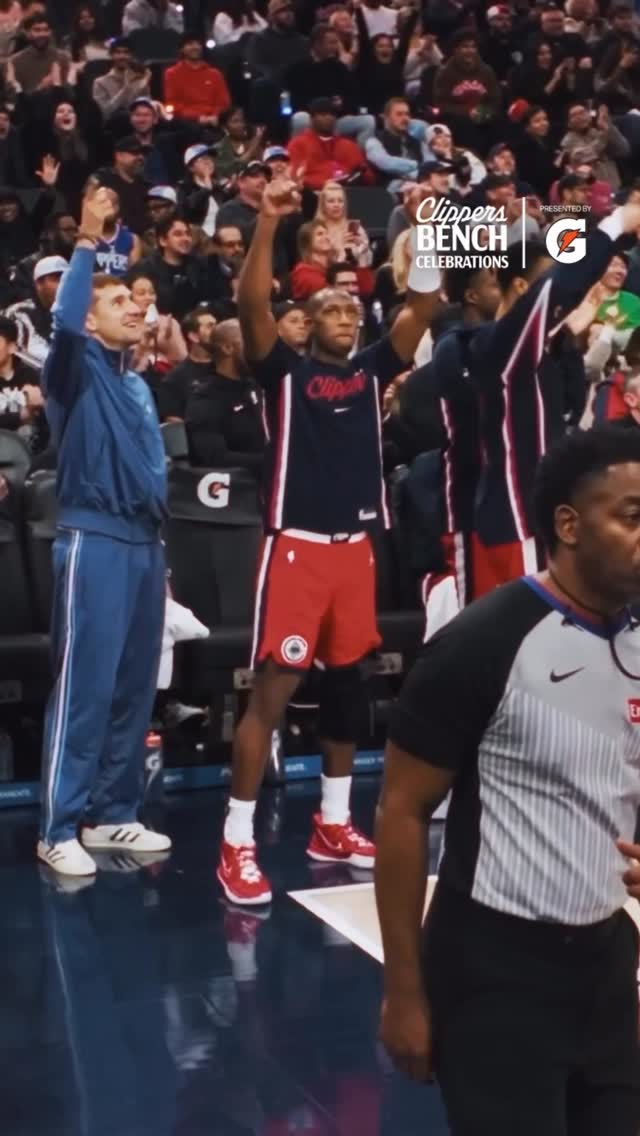 Instagram post by @laclippers for Gatorade. Caption reads: Bench been in their emote bag 😂💼

Which one was....