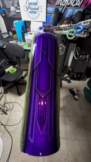 Instagram post by @imortalines for Tropical Glitz. Caption reads: Sneak peek layer 1 

#imortalines....