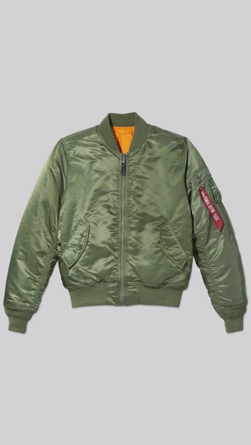 Instagram post by @austinottone for Alpha Industries. Caption reads: The making of @austinottone x @alphaindustries....