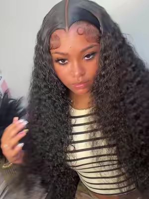 TikTok post by @syddesciencekid for Tahikie Hair Shop. Caption reads: In loveeee with this burmese curly with....