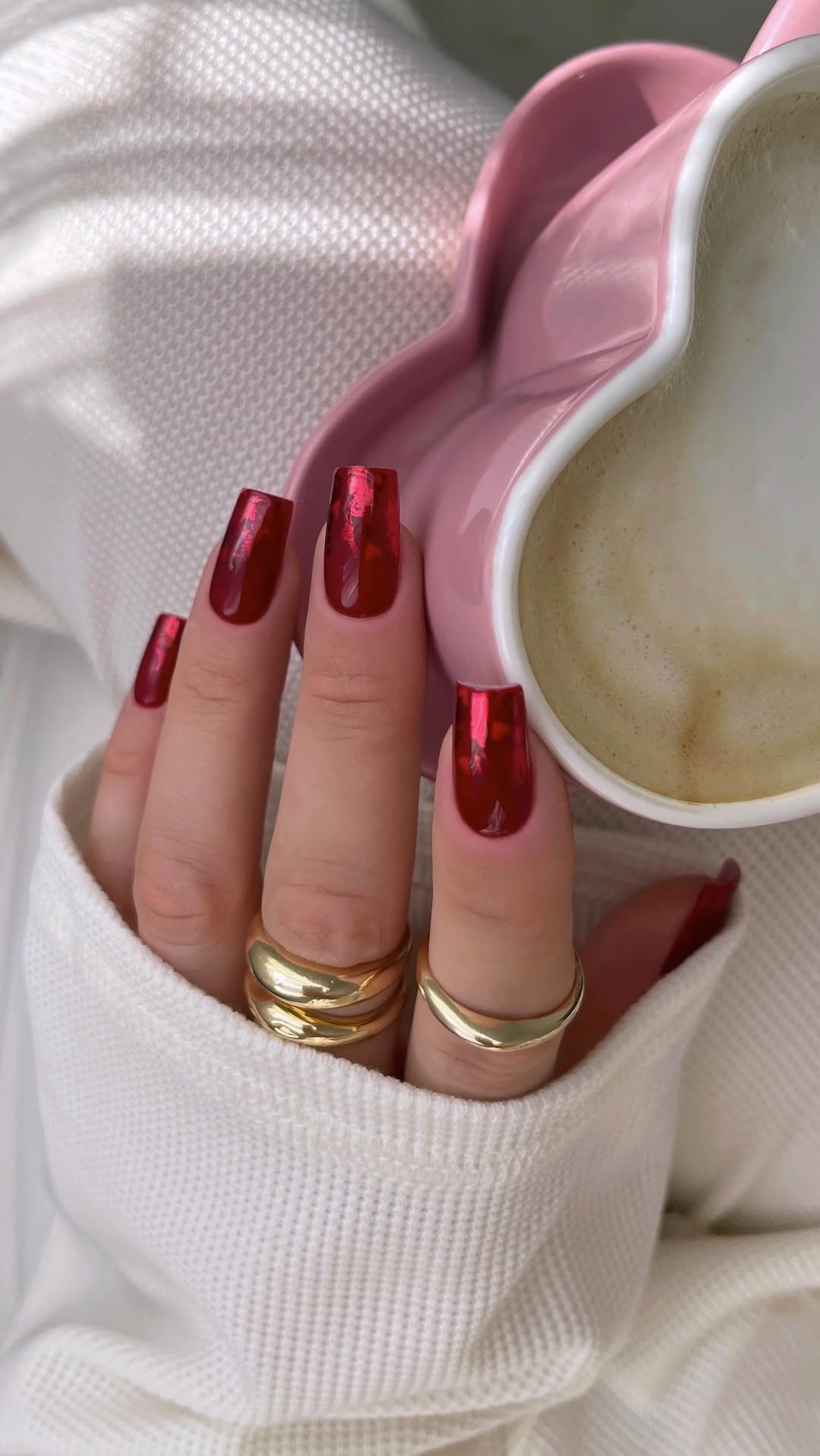 Instagram post by @amanda.sudolll for Semilac. Caption reads: Bling Bling na walentynki ❤️✨

@semilac....