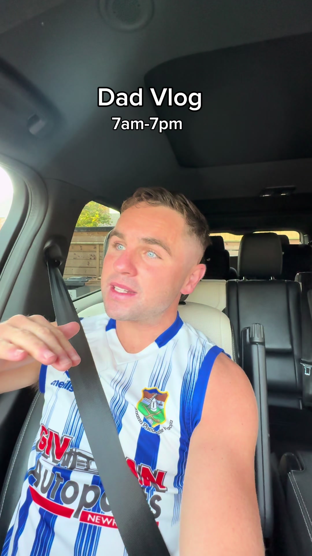 TikTok post by @ruairimcgivern for currentbody. Caption reads: [...] excuses.  Recovering like a pro using....