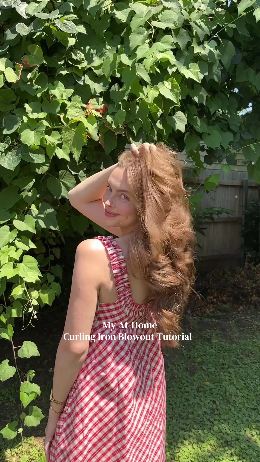 TikTok post by @lani.baker for Farouk Systems. Caption reads: My current fav at-home blowout routine using the....