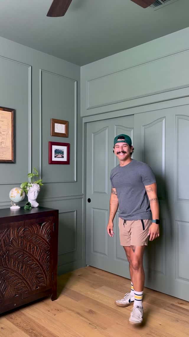 Instagram post by @kyledidit for Valspar. Caption reads: #ad - I have MY OWN office now!

TBH I couldn’t be....