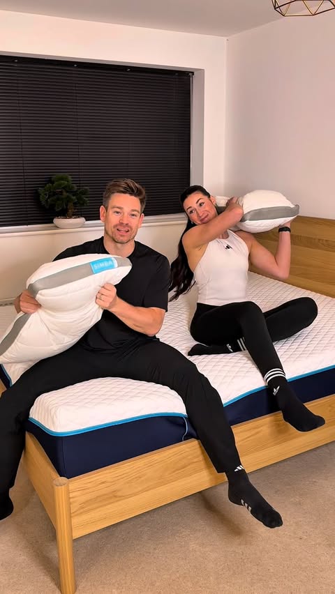 Instagram post by @ac.network for Simba Sleep. Caption reads: Sleep is part of your training.
Recovery is part....