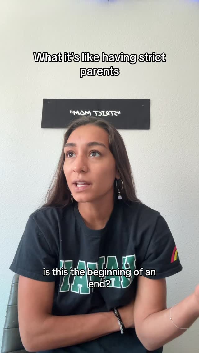 Instagram post by @kaitlyn.hoefling for Natural Vitality. Caption reads: Is this the end of an.. era… ? #strictparents....