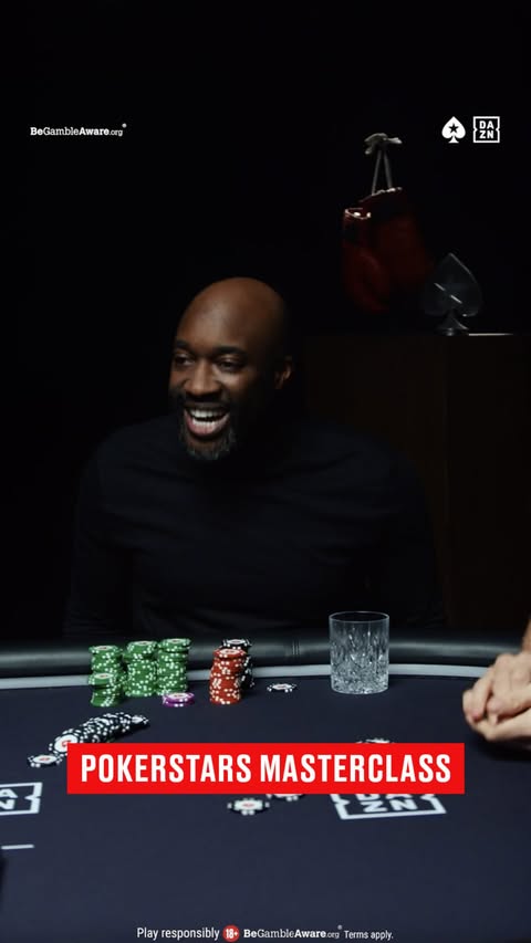 Instagram post by @nickwalshtv for PokerStars. Caption reads: [...] off the ropes and in the game 🃏💥....