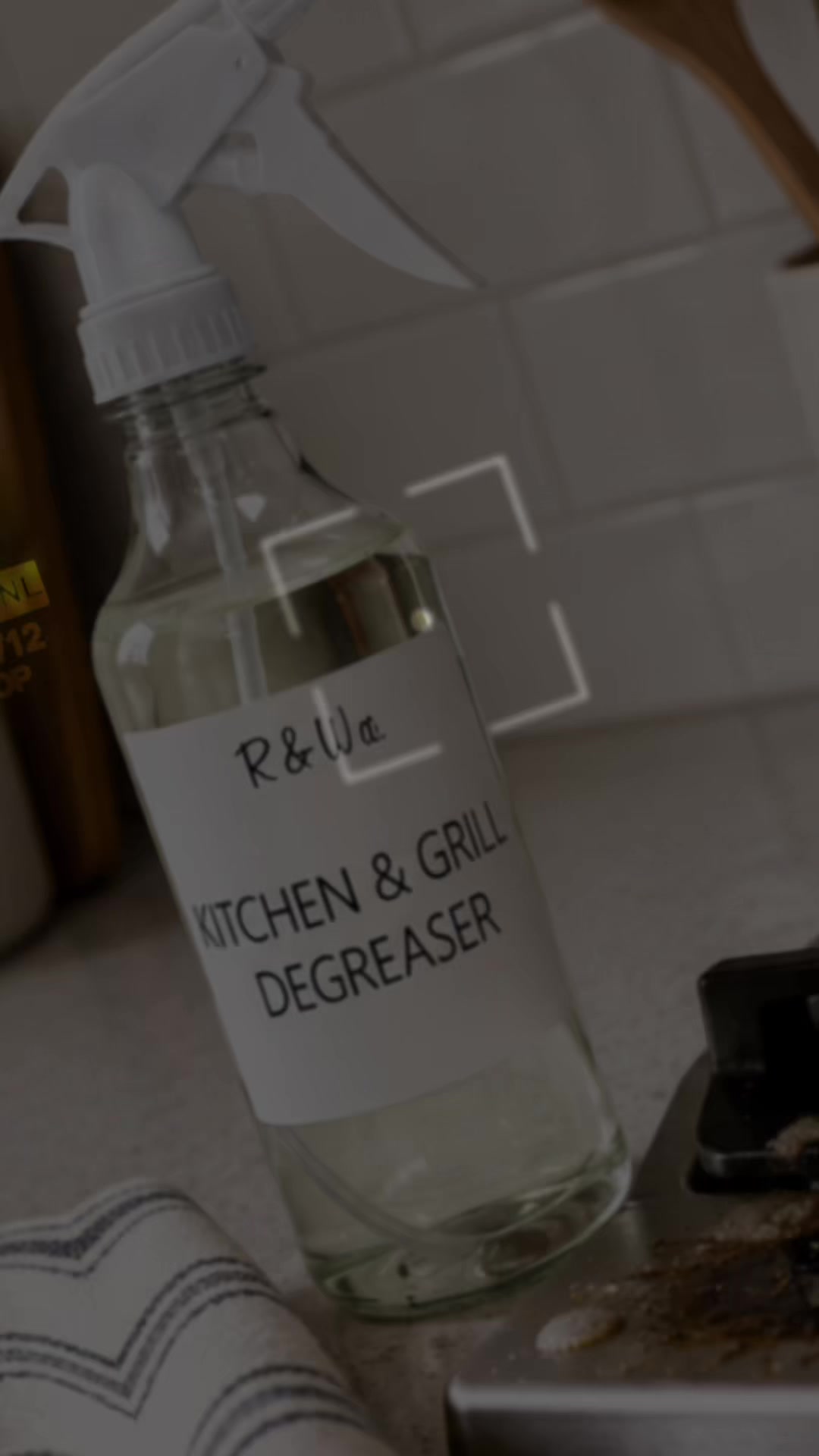 TikTok post by @shoppingwithlway for R&W Co.. Caption reads: [...] your everyday cleaners leave behind.”@R&W....