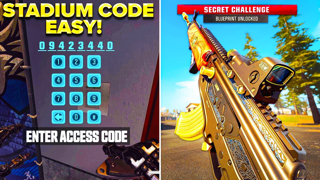 YouTube post by @MoreHero for KontrolFreek. Caption reads: 100% EASIEST WAY TO ENTER ACCESS CODE WARZONE....