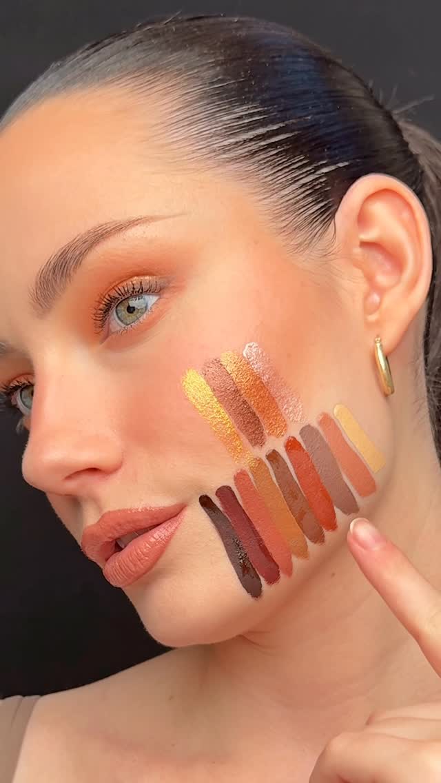 Instagram post by @benkobeauty for Juvia’s Place. Caption reads: LATTE EYES ☕ using the NEW @juviasplace Coffee....