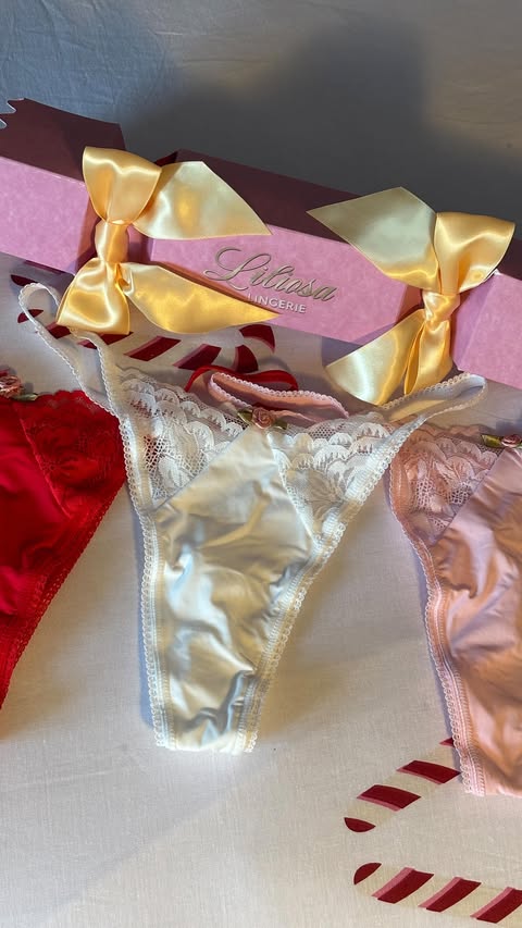 Instagram post by @paschaadelaide for LILIOSA LINGERIE. Caption reads: The perfect stocking filler from @liliosalingerie....