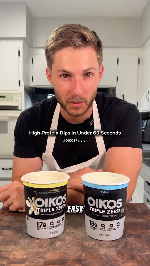 Instagram post by @hunt4shredz for Oikos Cooperação e Desenvolvimento. Caption reads: #OIKOSPartner My favorite way to turn @OIKOS....