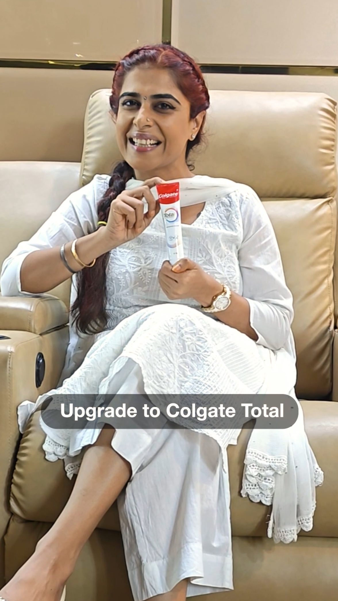 Instagram post by @nutritionist_divya.gandhi for Colgate Inn. Caption reads: I always say, prevention is better than cure.....
