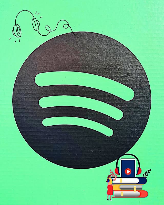 Instagram post by @abookwormwithwine for TLC Book Tours. Caption reads: [...] to @spotify @spotifyforauthors &....