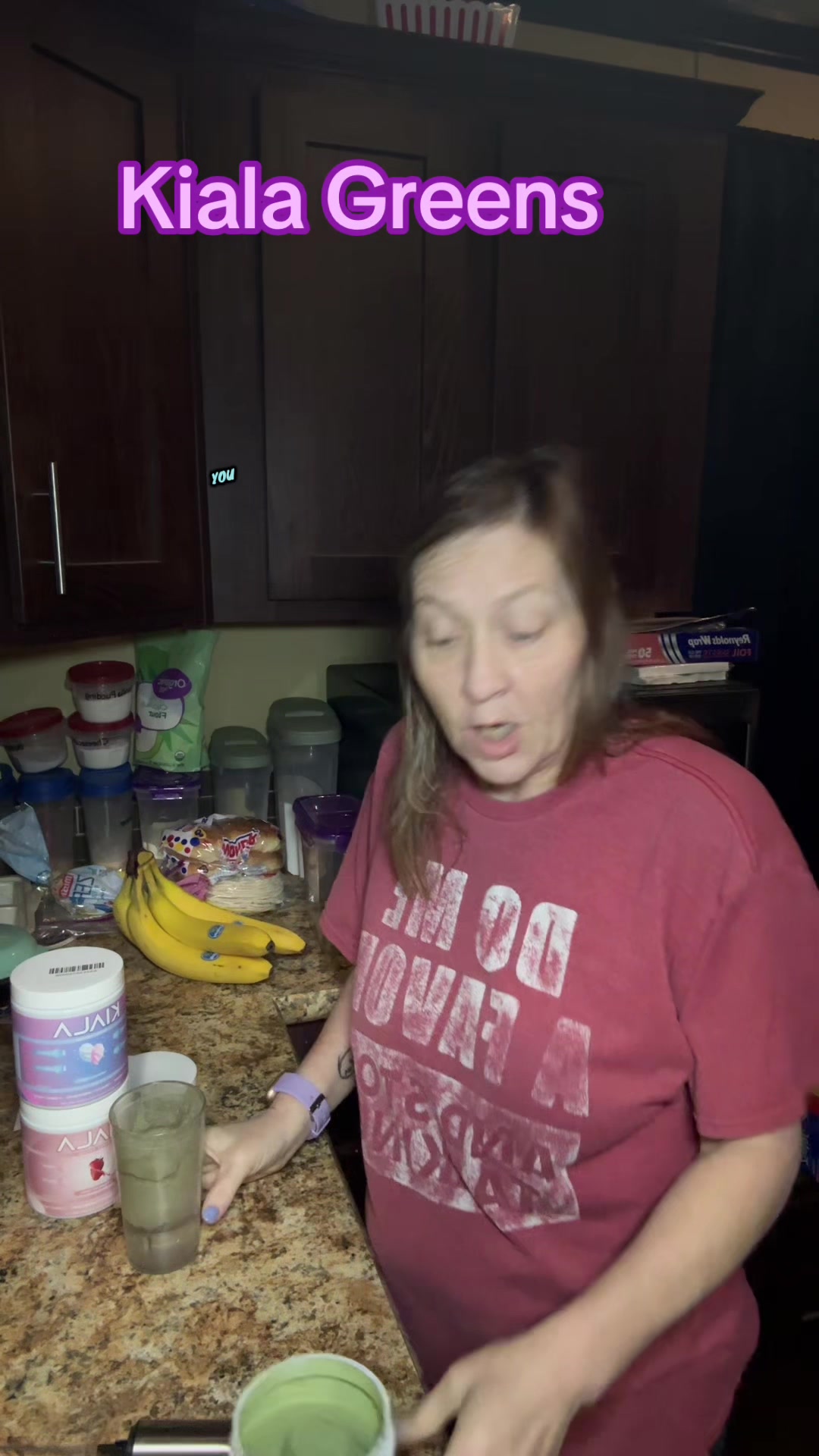 TikTok post by @ashley.ryn for KIALA NUTRITION. Caption reads: [...] #tiktokshopjumpstartersale @kialanutrition .