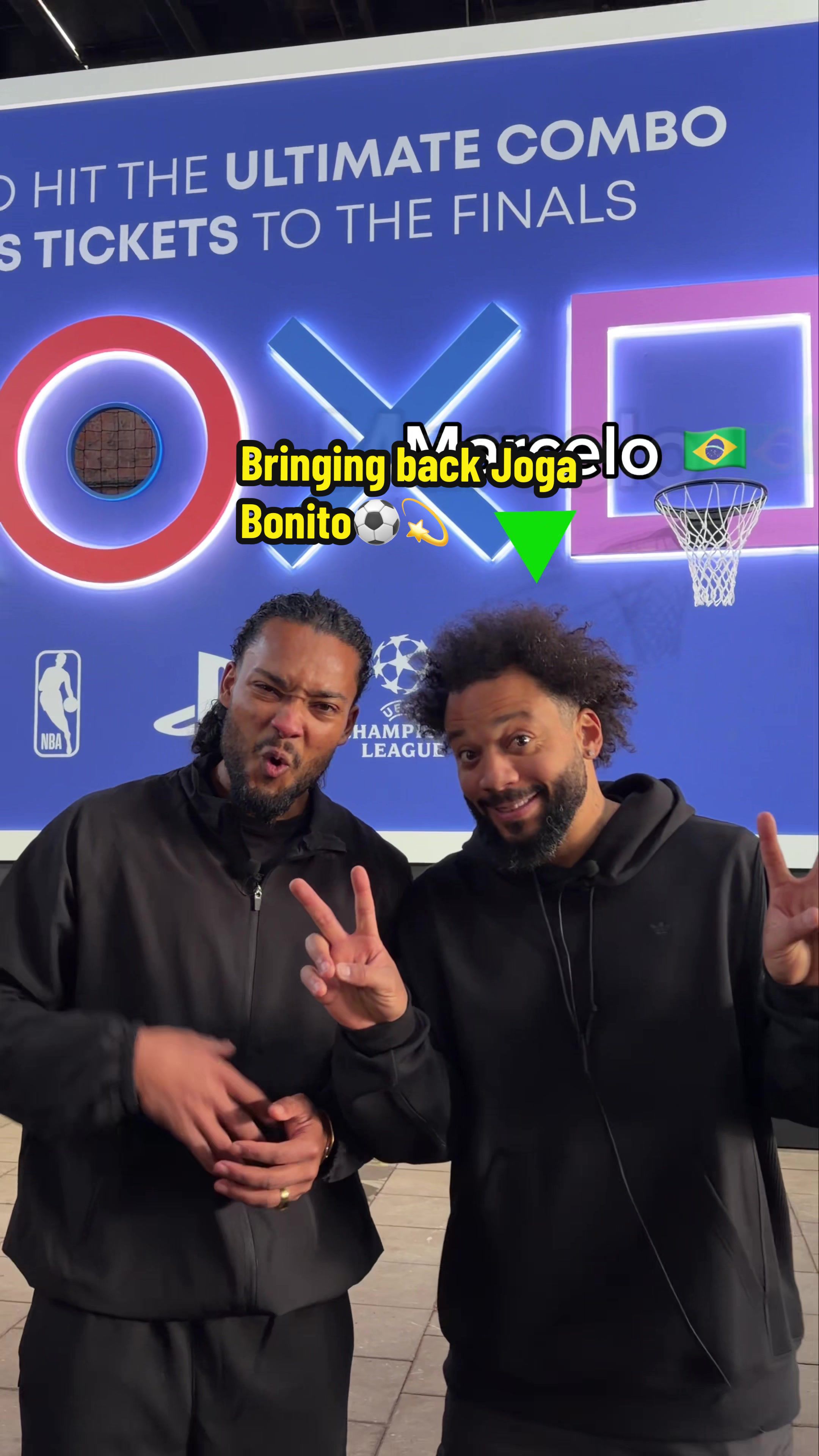 TikTok post by @tyrellball for PlayStation. Caption reads: @PlayStation The Ultimate Combo Challenge with....