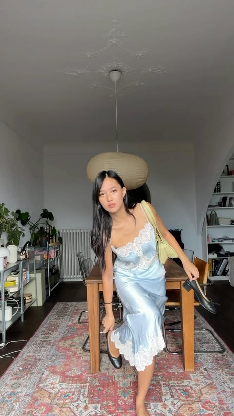 Instagram post by @feline_celine for Sandro Paris. Caption reads: Styling some new pieces <3 @sandroparis /ad.
