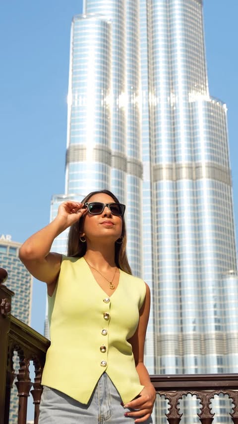 Instagram post by @beeoncloud9 for Turkish Airlines. Caption reads: Rediscovering Dubai with @turkishairlines and....