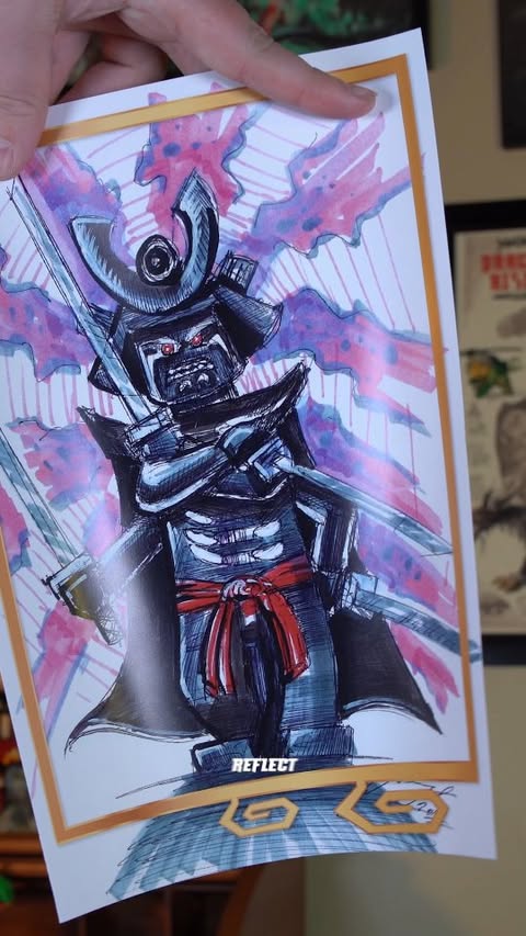 Instagram post by @mastersofbrickjitzu for LEGO. Caption reads: #Ad To celebrate LEGO Ninjago's 15th Anniversary....