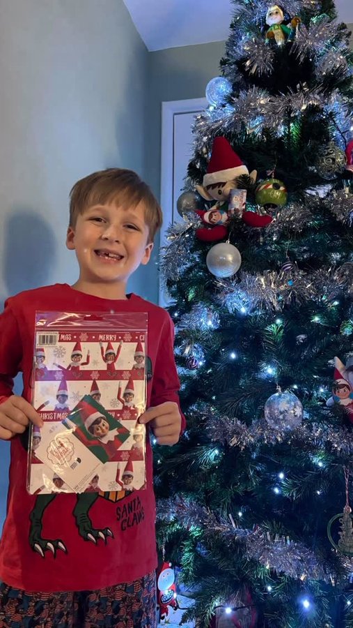 Instagram post by @george_and_mummy_2022 for Danilo Calendars. Caption reads: Ad/Gifted we was kindly gifted from....