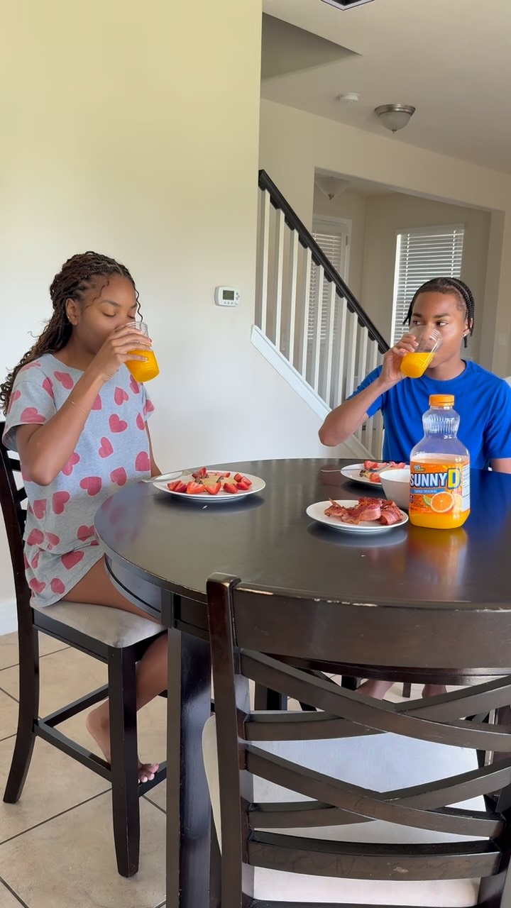 Instagram post by @lifewithcina for SUNNYD. Caption reads: Who else’s kids are sleeping past 12pm this....