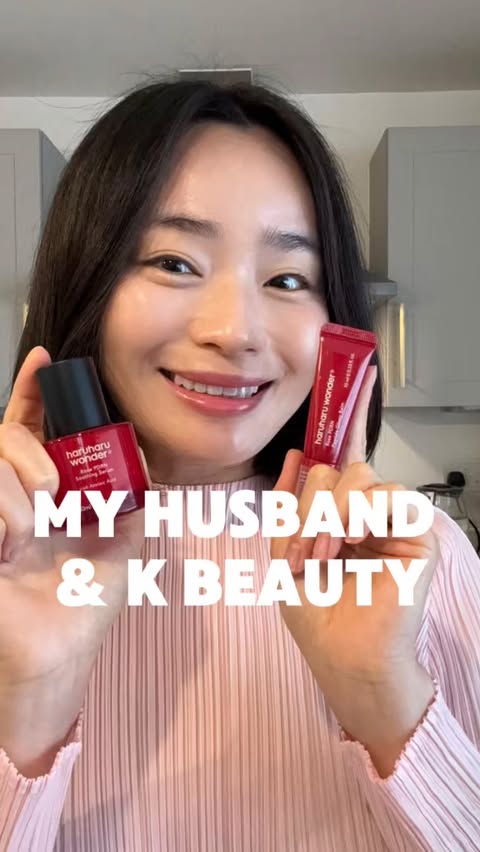Instagram post by an influencer for Haruharu Wonder. Caption reads: [...] I am so happy to use Haruharu Wonder Rose....