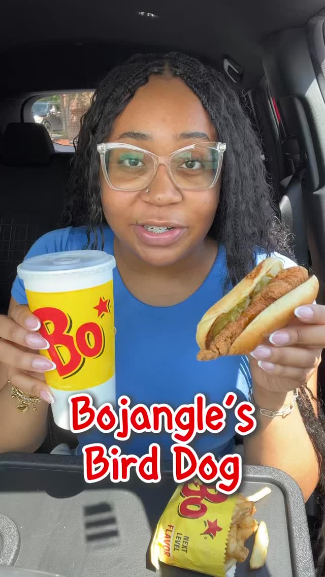 Instagram post by @callmecandace.tv for Bojangles. Caption reads: @bojangles Bird Dogs are BACK! And the best part,....