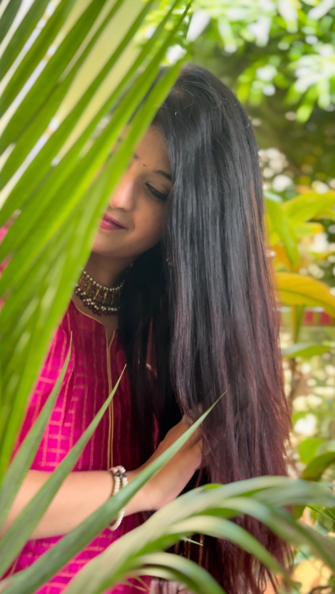 Instagram post by @sadhvi.kewalramani for Parachute Advansed. Caption reads: #ad
A throwback to childhood Bathukamma memories!....