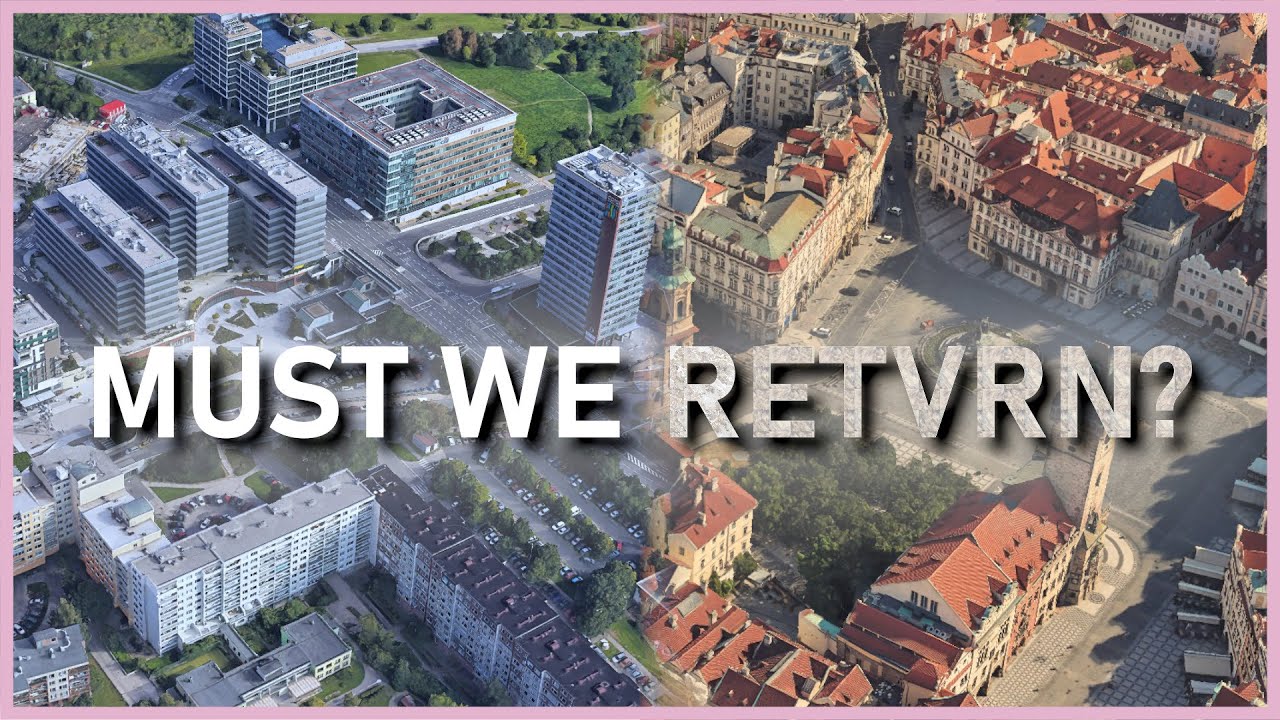 YouTube post by @AdamSomething for Unsplash. Caption reads: Was Modern Architecture A Mistake?.