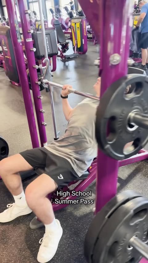Instagram post by @badicaldadical for Planet Fitness. Caption reads: Proof I left my room this summer with....