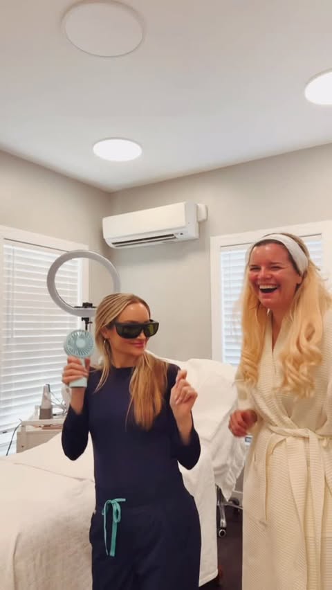 Instagram post by an influencer for BodyLase Med Spa. Caption reads: [...] care, Raleigh med spa, Bodylase med spa,....
