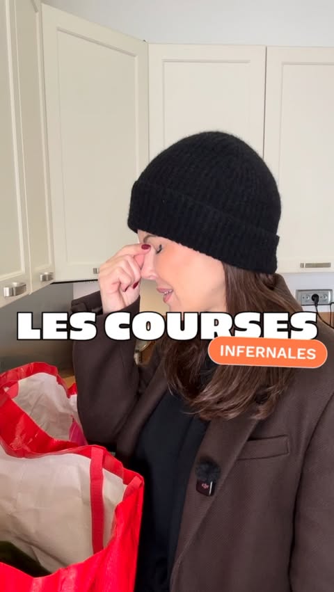 Instagram post by @lesfollesfurieuses for Wecasa France. Caption reads: Les courses infernales ! 

Et pour éviter la....