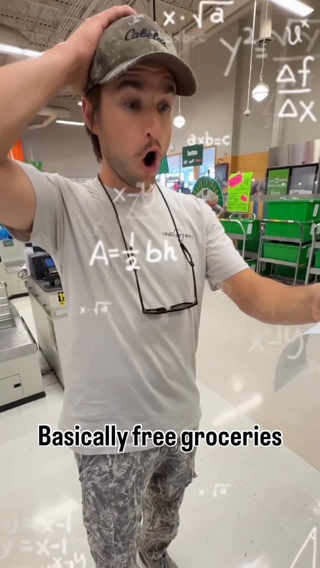 Instagram post by @reece_wallace for More Rewards. Caption reads: #ad You’re already buying groceries, why not get....