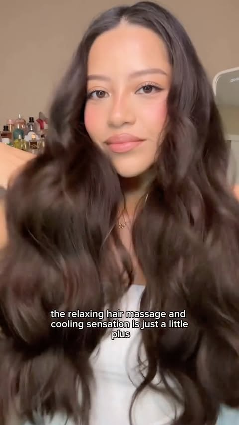 Instagram post by @slaybyjess for Lilyeve. Caption reads: [...] fuller and healthier hair! 😌 shop the....