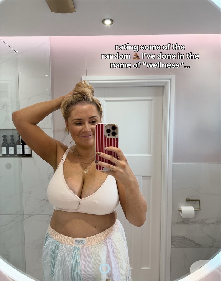 Instagram post by @lottiedrynan for Symprove. Caption reads: I told you this could be a 20 part-er 🙃 and....