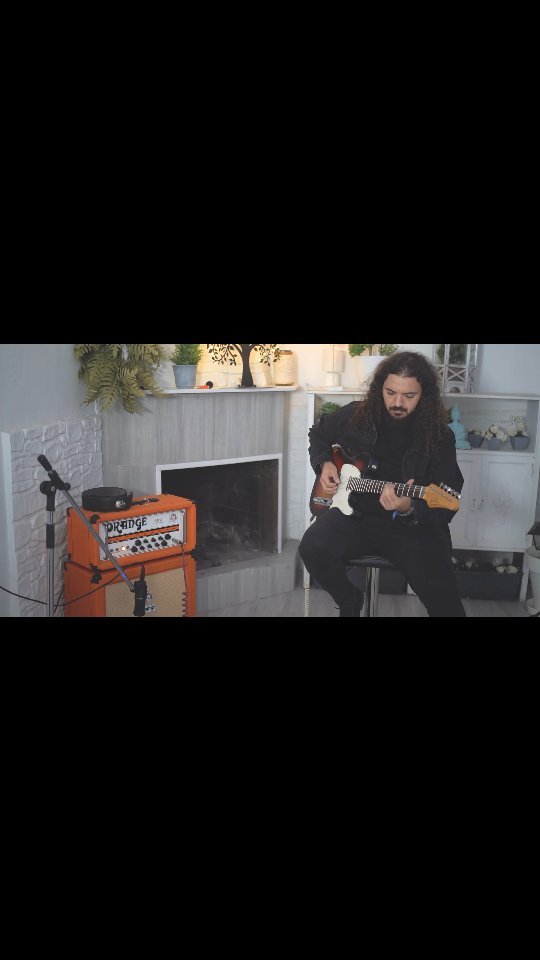 Instagram post by @franchinguitars for Orange Amplifiers. Caption reads: #orangead30 #franchin #mxr #delaypedal #fuzzpedal....